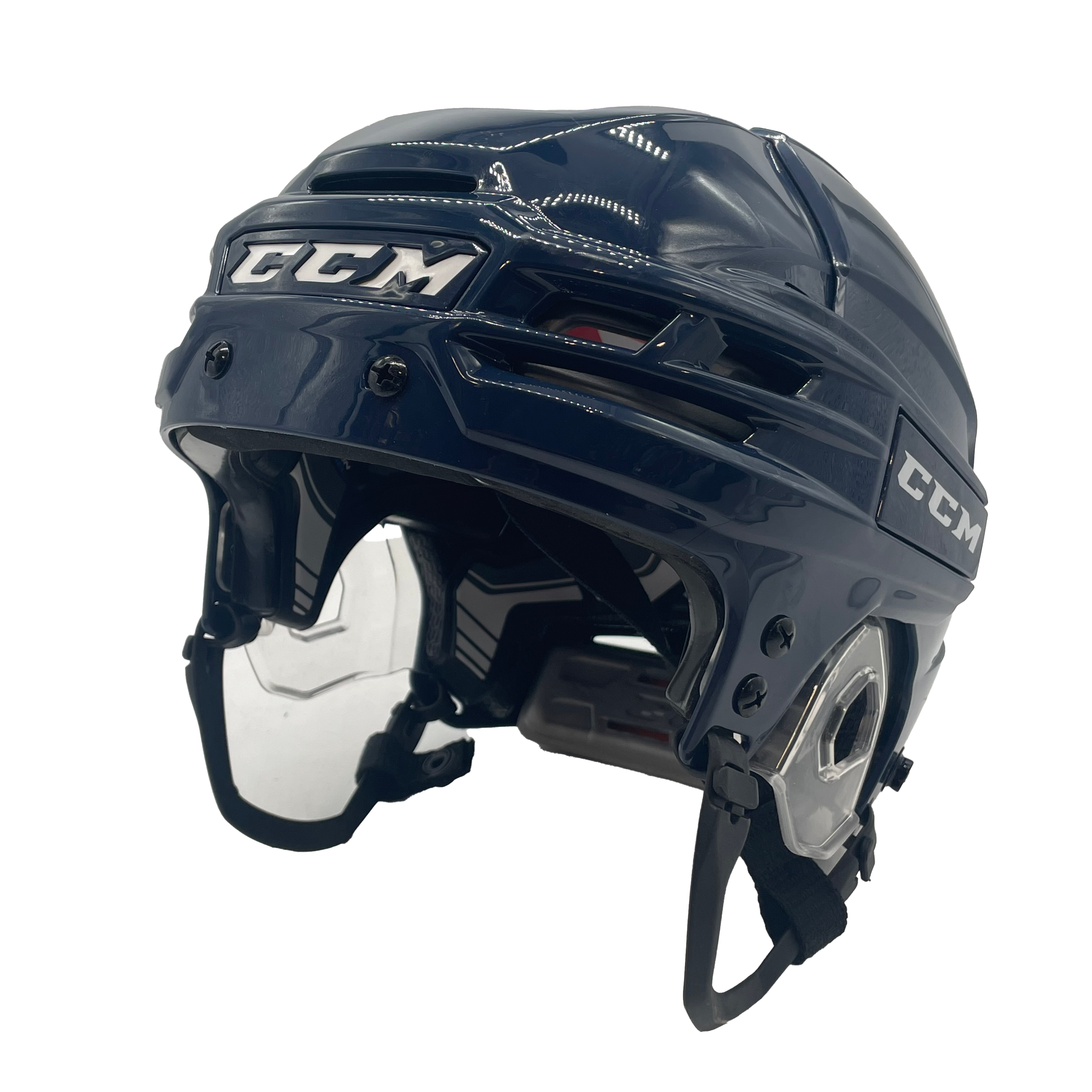 CCM Tacks 910 - Casque de hockey (bleu marine)